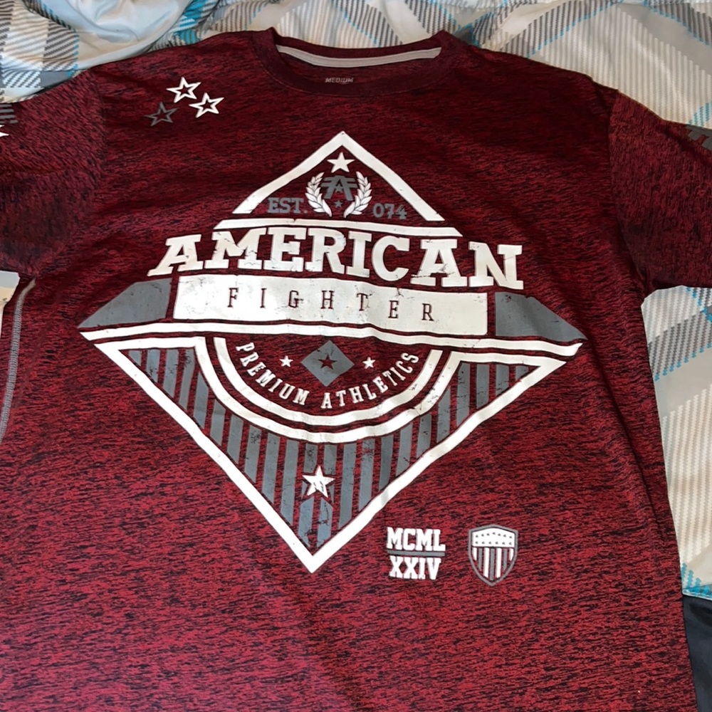 American fighter shirt